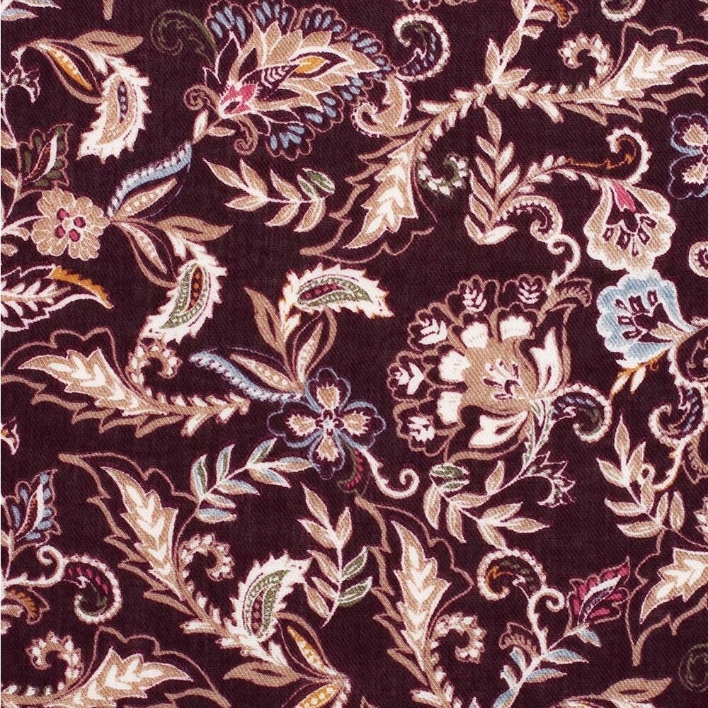 WHBM PRINTED CABERNET SCARF - Picture 3 of 3